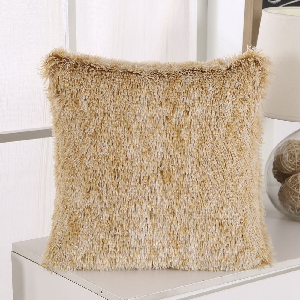 Soft Faux Fur Cushion Cover