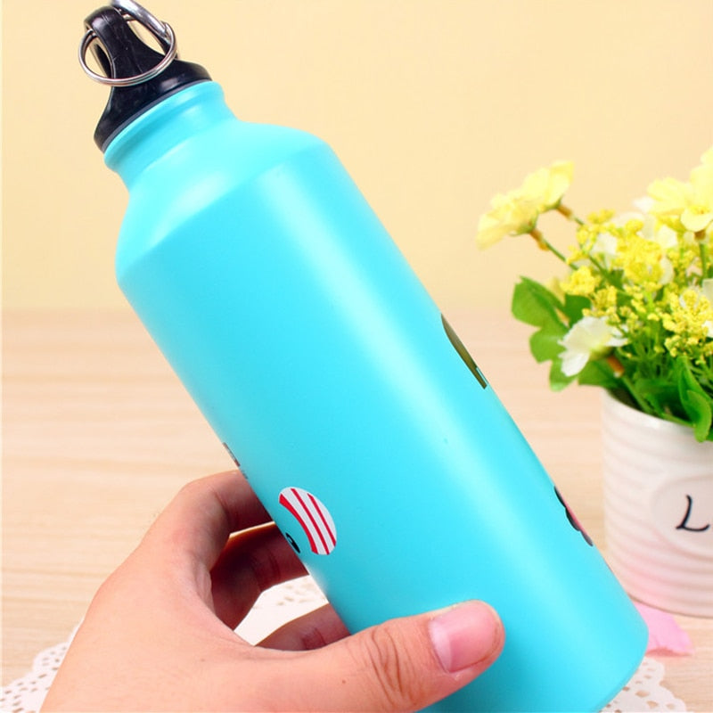 Jazzy Cartoon Water Bottle