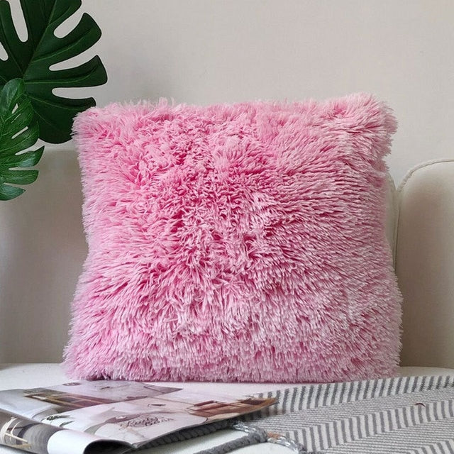 Soft Faux Fur Cushion Cover