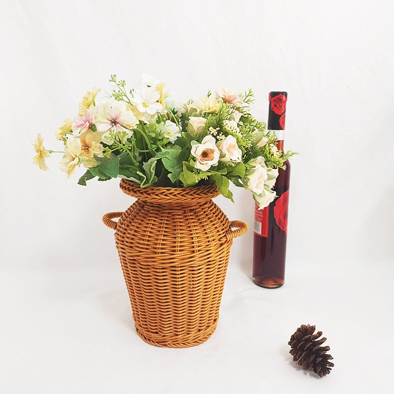 Rattan Woven Vase