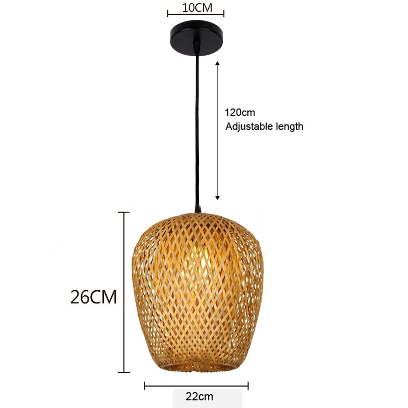 Rattan Pendant Light