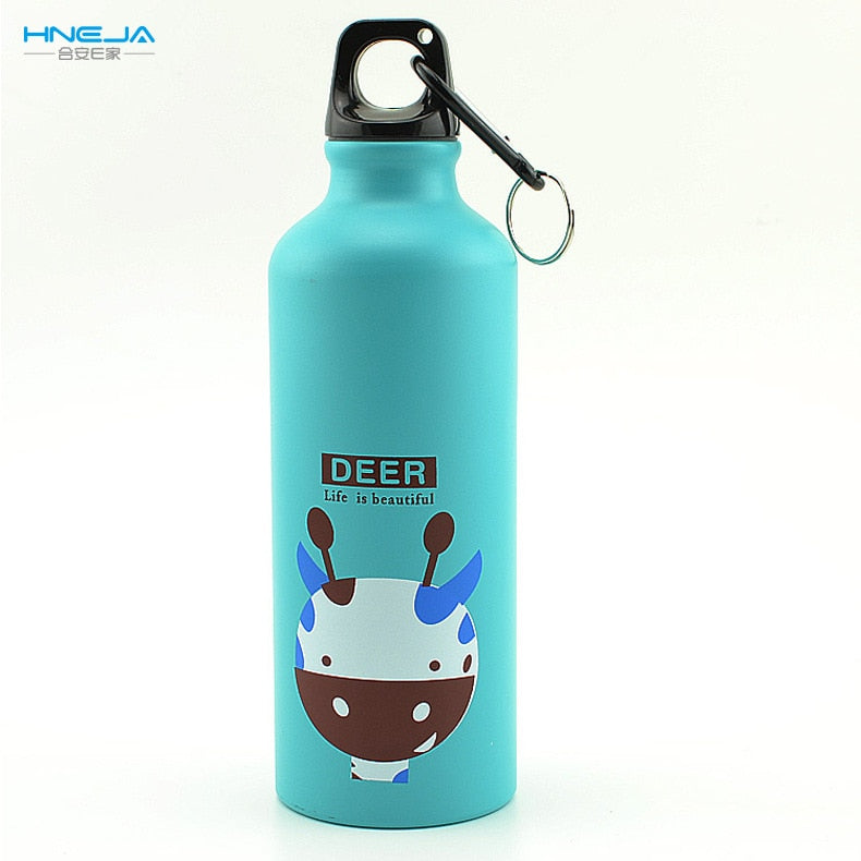 Jazzy Cartoon Water Bottle