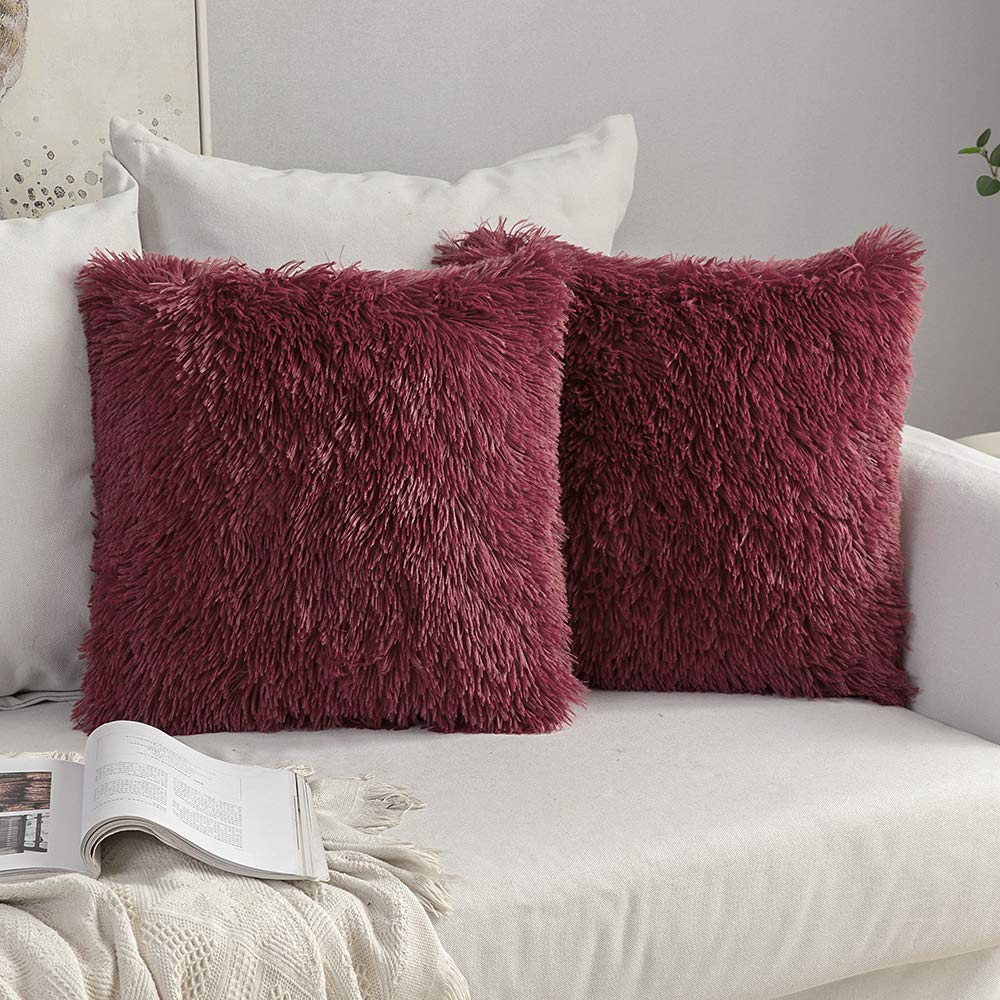 Soft Faux Fur Cushion Cover