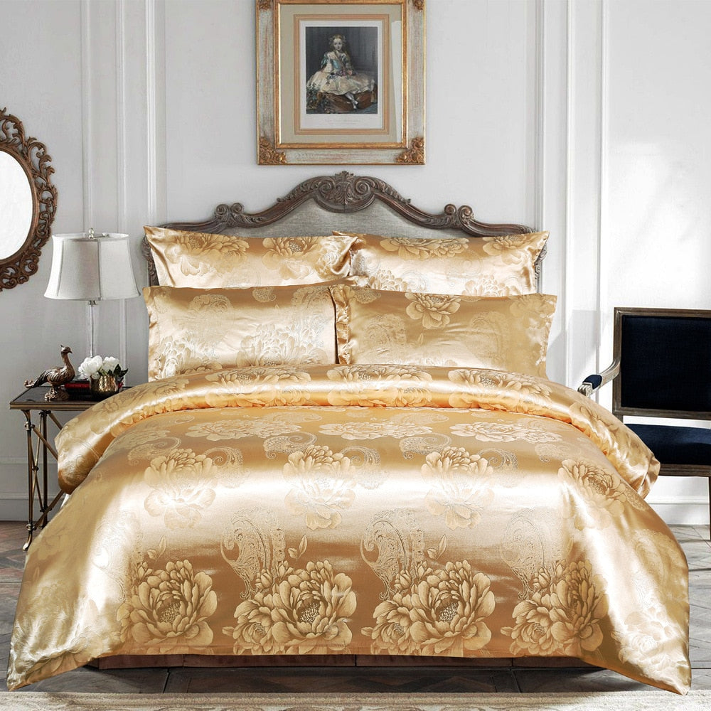 Satin European Comforter Set