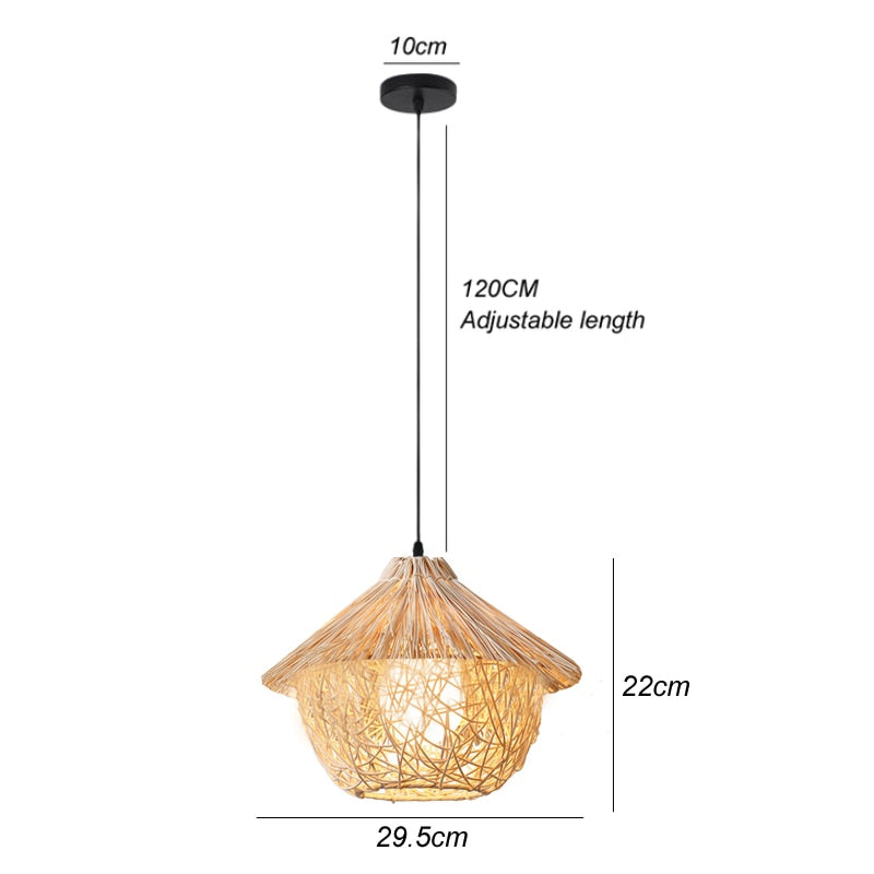 Rattan Pendant Light