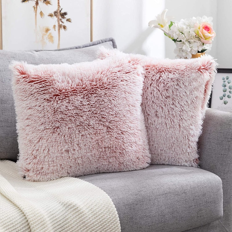 Soft Faux Fur Cushion Cover