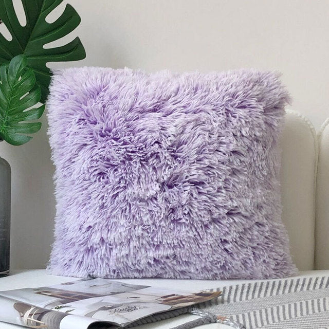 Soft Faux Fur Cushion Cover