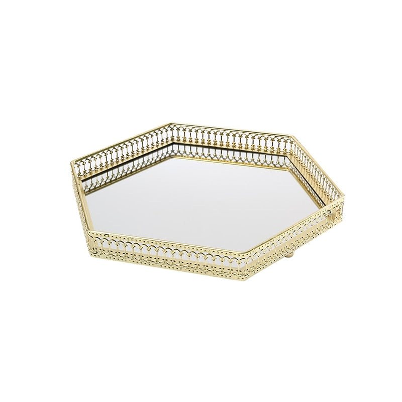 Star Luxury Mirror Tray