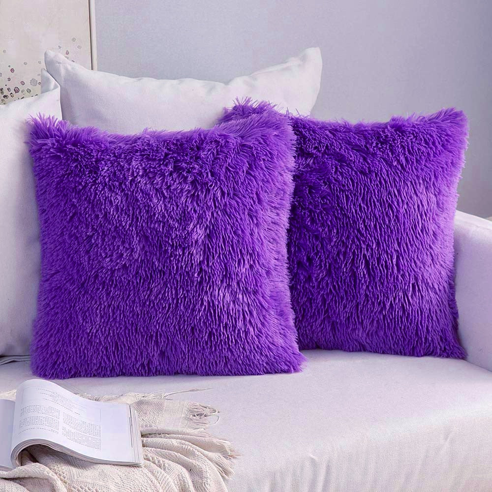 Soft Faux Fur Cushion Cover