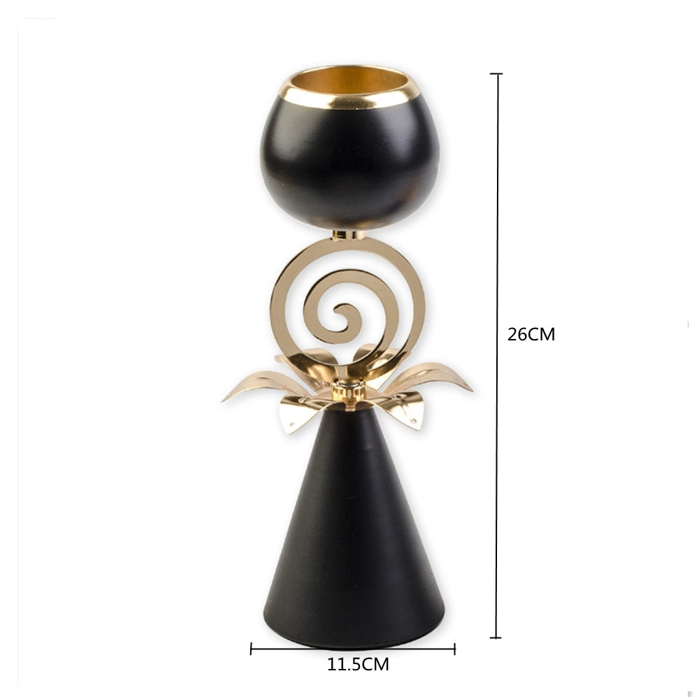 Luxury Metal Candle Holder