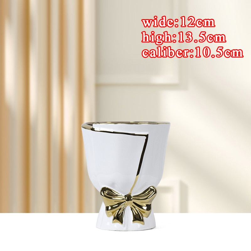 Butterfly Bouquet Shaped Vase