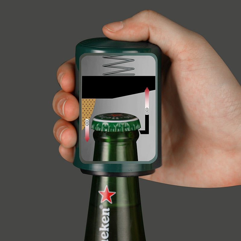 Magnetic Automatic Beer Bottle Opener