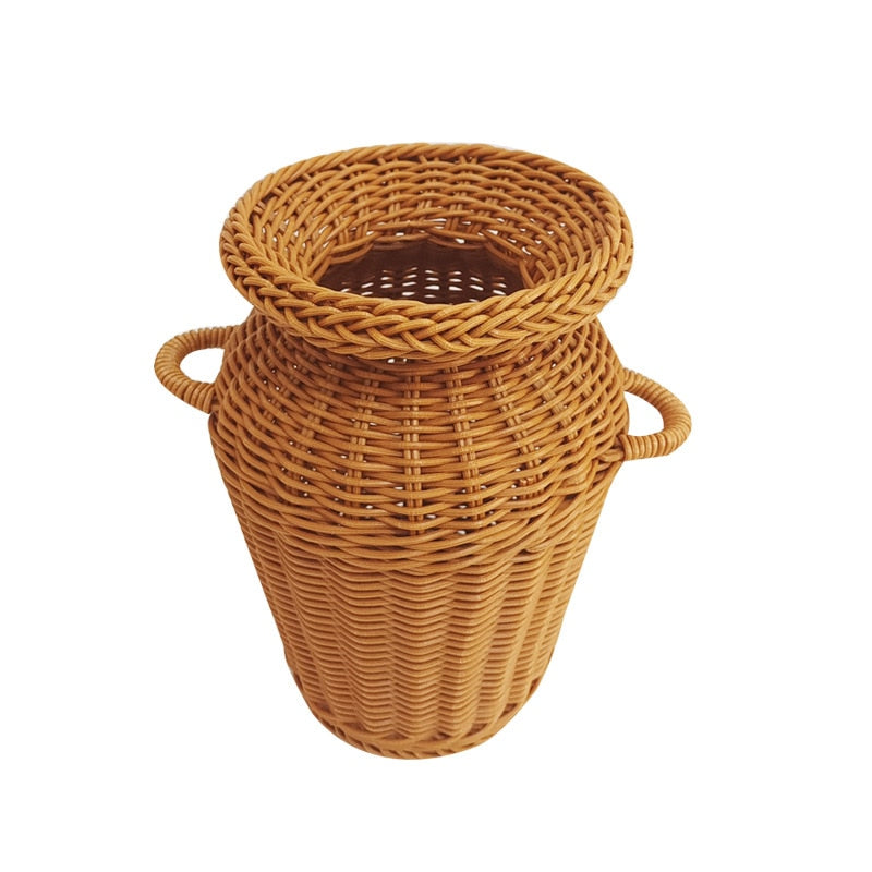 Rattan Woven Vase