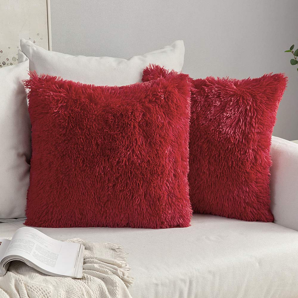 Soft Faux Fur Cushion Cover