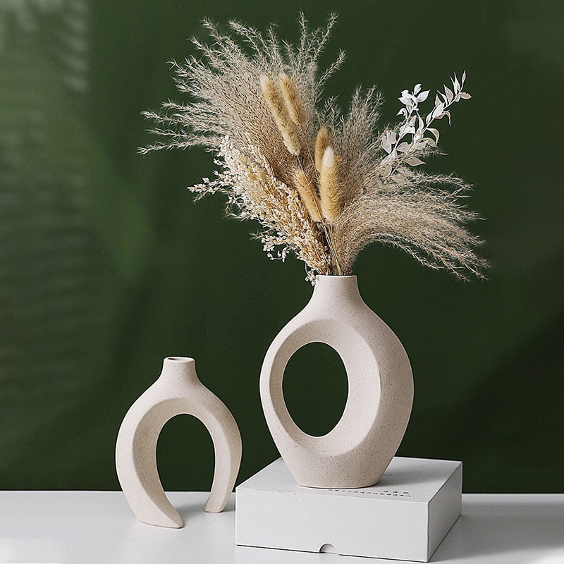 Interlocking Ceramic Vase