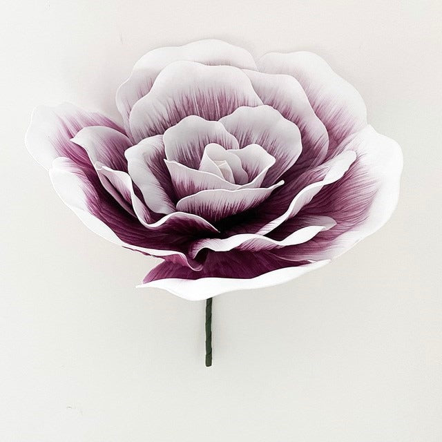 Giant Foam Artificial Rose Flower