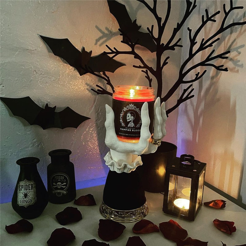 Halloween Witch Hand Candle Holder