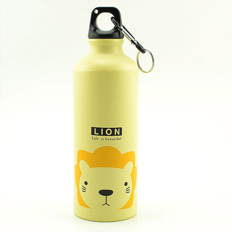 Jazzy Cartoon Water Bottle