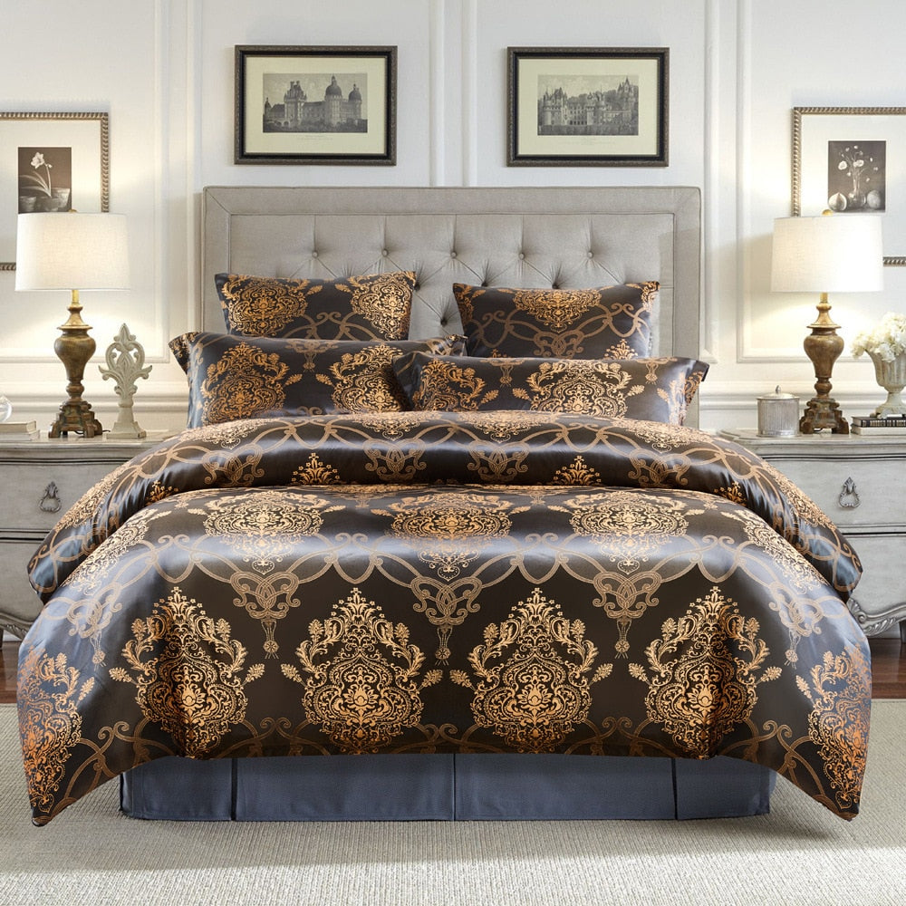 Satin European Comforter Set