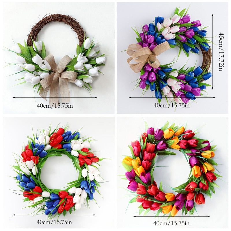 Libby Tulip Wreath