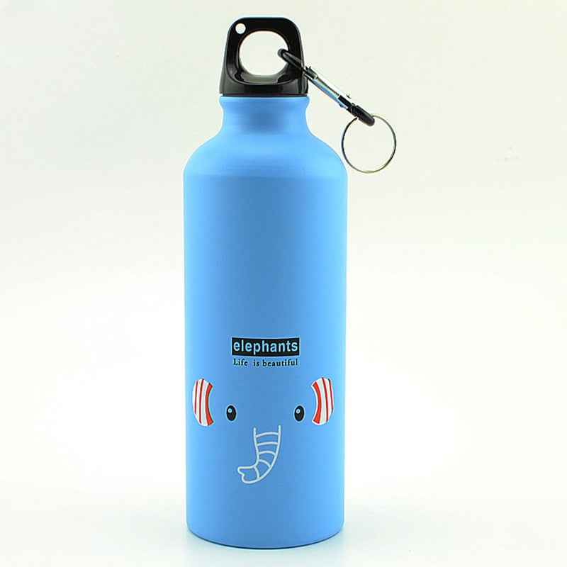 Jazzy Cartoon Water Bottle