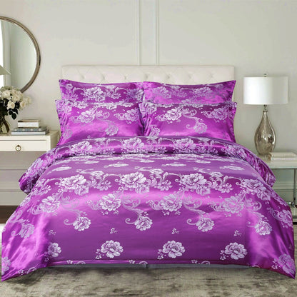 Satin European Comforter Set